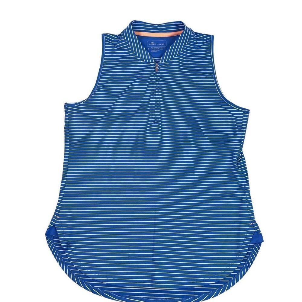 Peter Miller Small 1/4 Zip Sleeveless Shirley Top